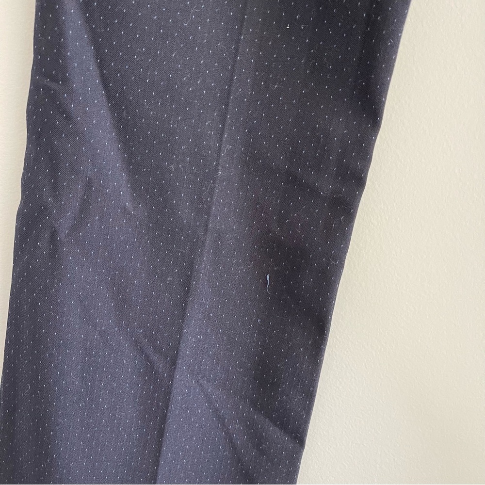 Express Columnist Blue Patterned Slacks Dress Pan… - image 6